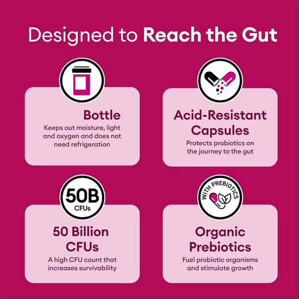 Private Logo Probiotic Prebiotic Capsules Digestive Enzyme Probiotics Supplements for Vaginal Health