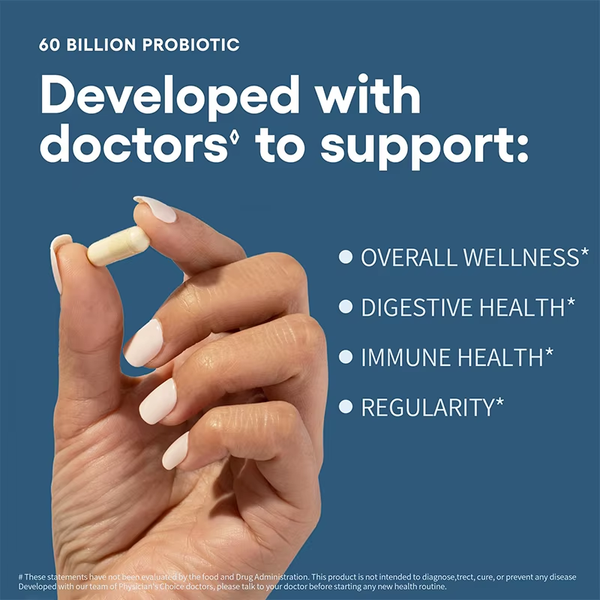 Probiotic Capsules 60 Billion Probiotics 30 Count Gut Health Supplement Private Label Probiotics Supplement for Men Women